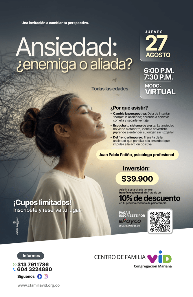 Afiche Ansiedad